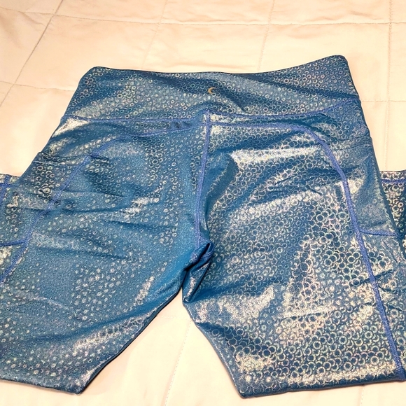 Zyia Blue iridescent Mermaid light n tight - Picture 8 of 8